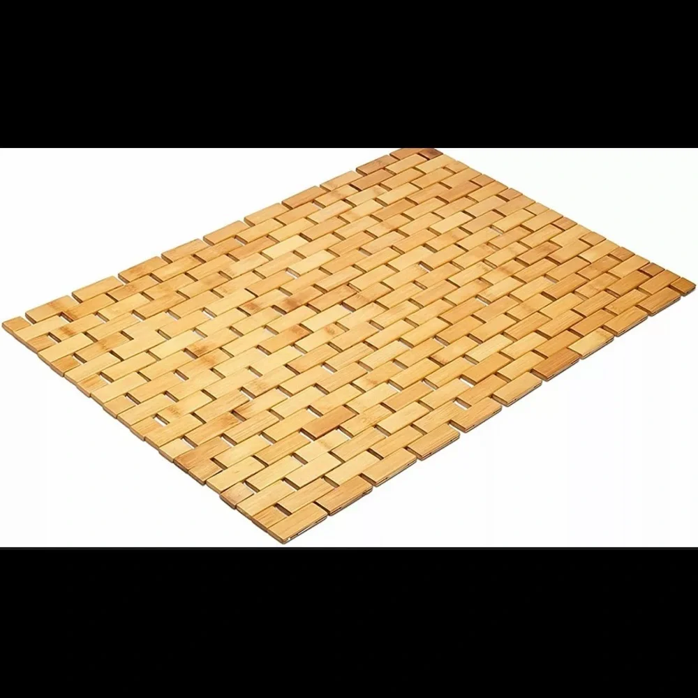 Home solutions Bamboo Bath Mat, Bath Mat, Bamboo Shower Mat, Bamboo Floor Mat